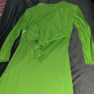 Lime green two piece